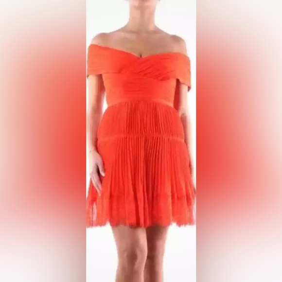 off shoulder coral dress Chiffon Off The Shoulder Twist Gown – Terijon.com